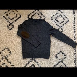 J.crew men’s sweater with elbow patches
